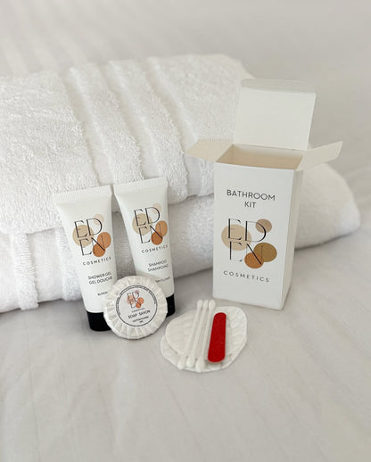 Kit d'accueil salle de bain - Carton de 50