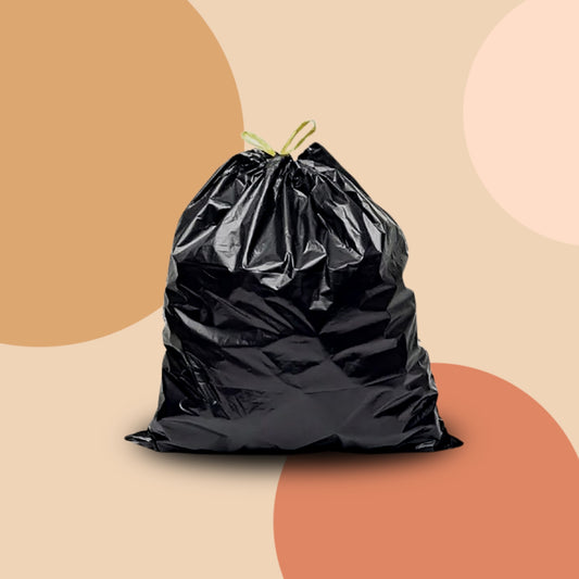 50L trash bags with sliding ties (Box of 100)