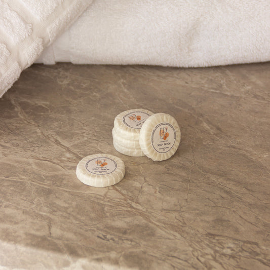 Savonnette ronde 15g - Carton de 100