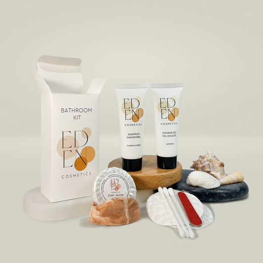 Kit d'accueil salle de bain - Carton de 50