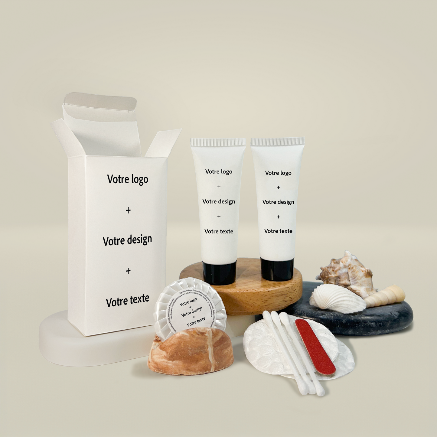 Kit d'accueil salle de bain personnalisable