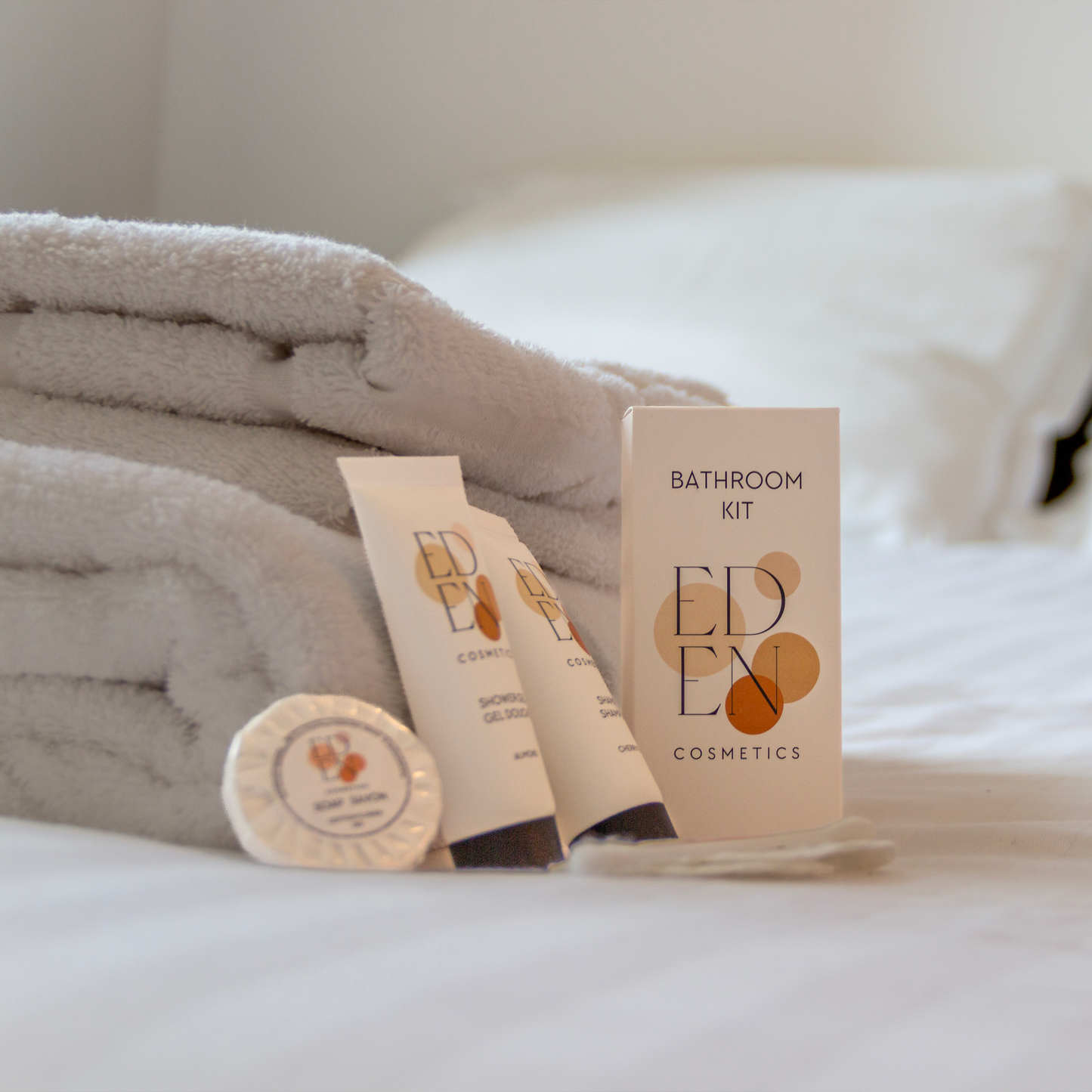 Kit d'accueil salle de bain - Carton de 50